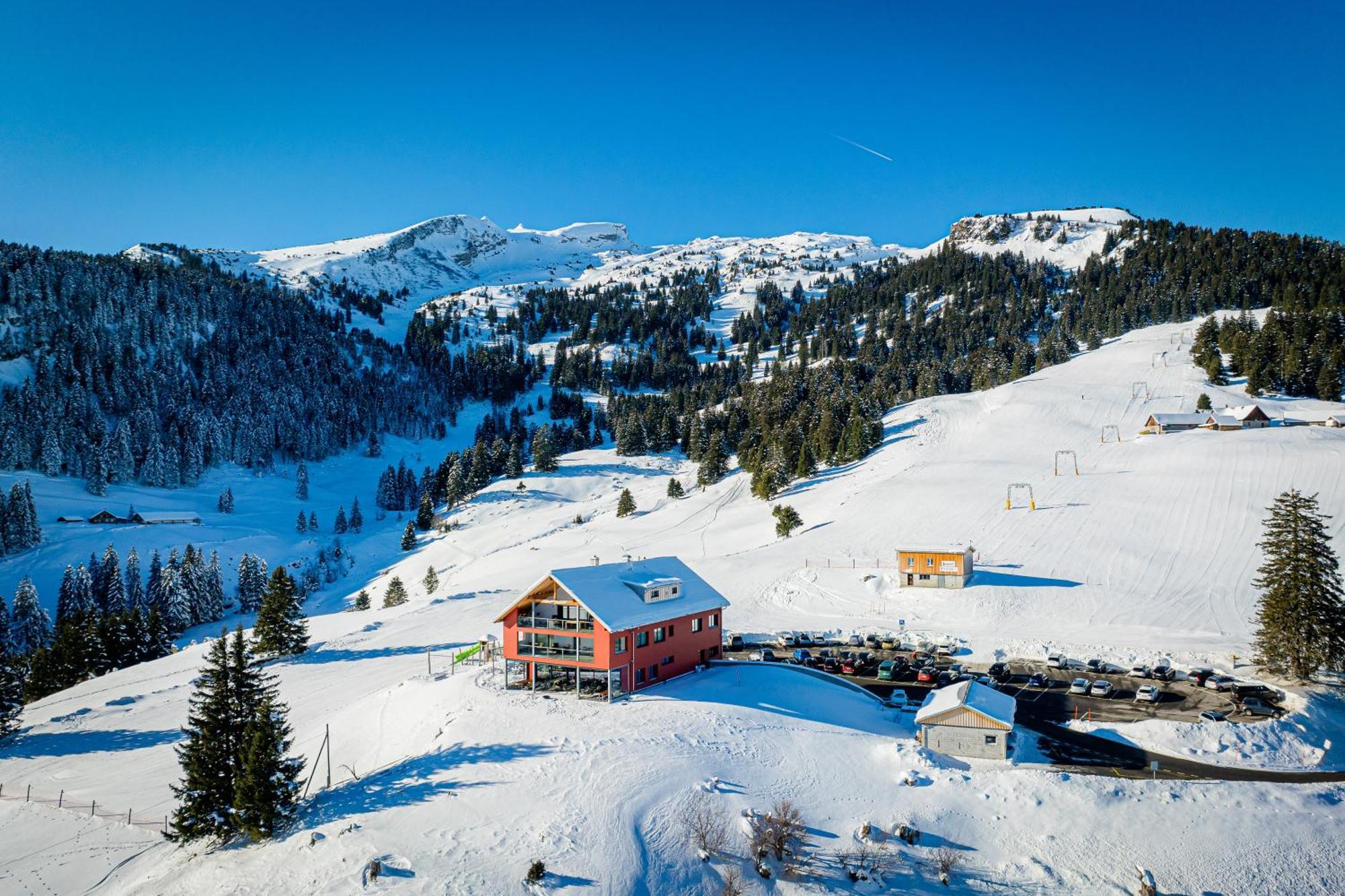 Hotel Restaurant Berghaus Malbun Buchserberg บูคส์ ภายนอก รูปภาพ