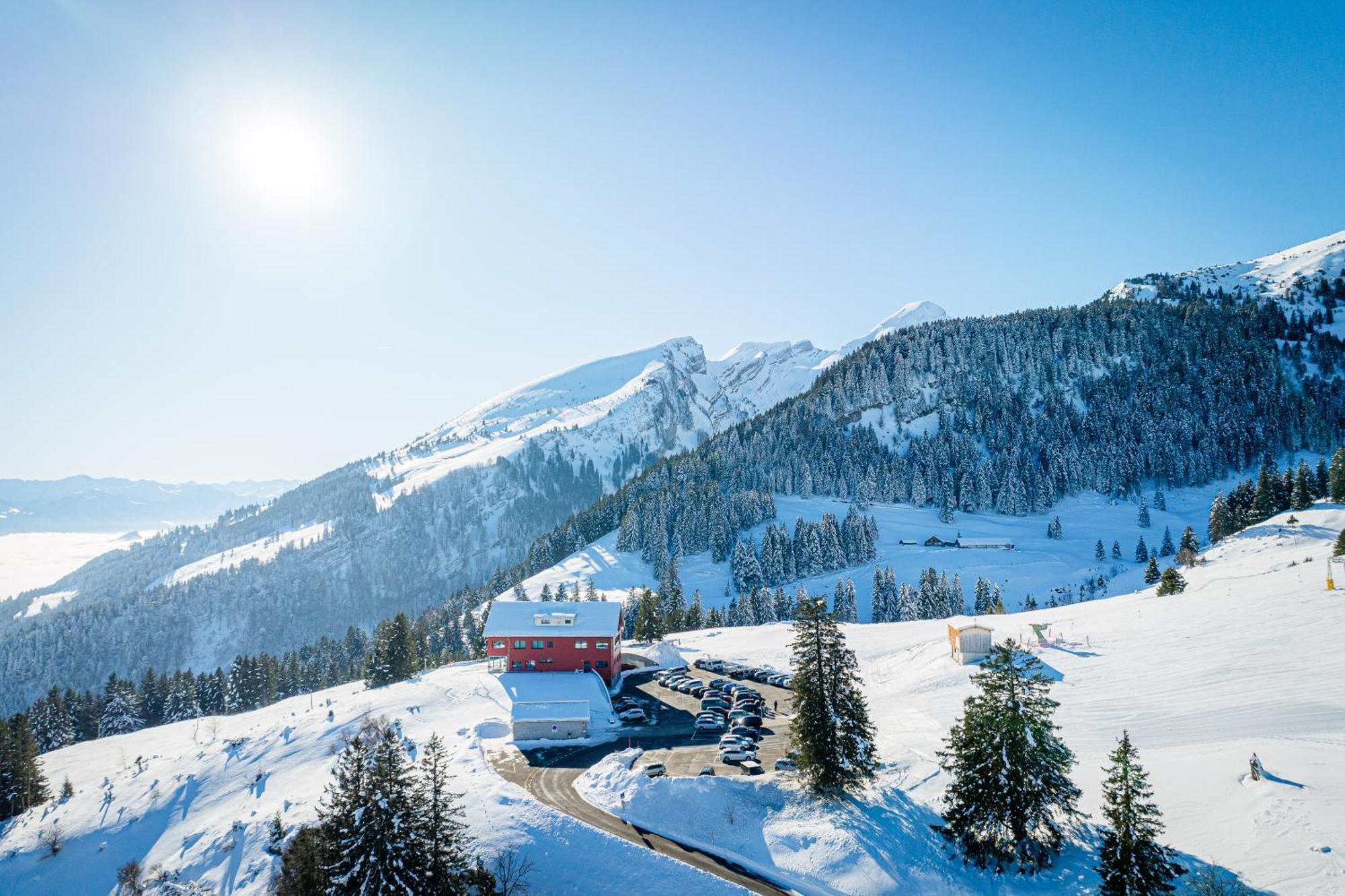 Hotel Restaurant Berghaus Malbun Buchserberg บูคส์ ภายนอก รูปภาพ